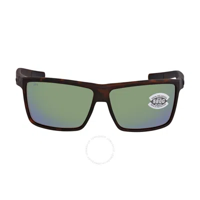 Costa Del Mar Rinconcito Green Mirror Polarized Glass Men's Sunglasses Ric 191 Ogmglp 60