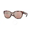 Costa Del Mar Salina Rose Gradient Polarized Glass Ladies Sunglasses 6s9051 905109 53