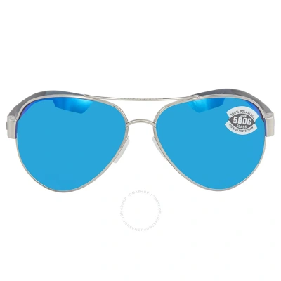 Costa Del Mar South Point Blue Mirror Polarized Glass Unisex Sunglasses So 21 Obmglp 59