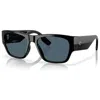 Costa Del Mar Suenos 57mm Polarized Rectangular Sunglasses In Black