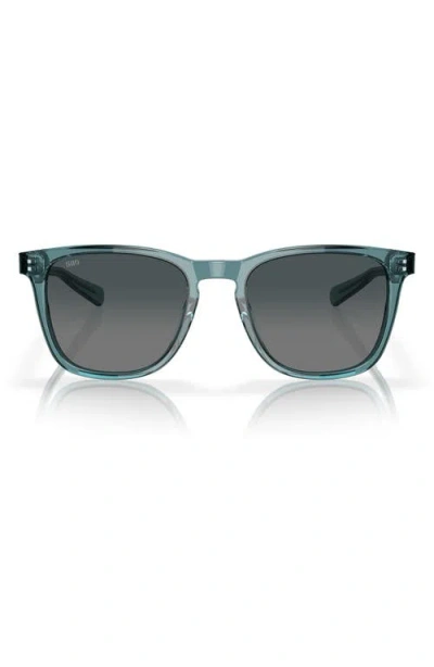 Costa Del Mar Sullivan 53mm Gradient Polarized Square Sunglasses In Blue