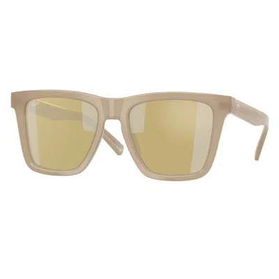 Costa Del Mar Sunrise Silver Mirror Square Unisex Sunglasses 6s2015 201505 54 In Yellow