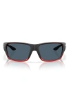 Costa Del Mar Tailfin 60mm Polarized Rectangular Sunglasses In Multi