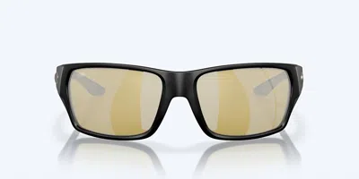 Costa Del Mar Tailfin Matte Sunglasses In Sunrise Silver Mirror 580g In Multi