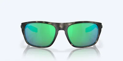 Costa Del Mar Tico Matte Wetlands Sunglasses In Green Mirror 580g In Multi