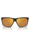 Costa Del Mar Broadbill Ii 58mm Polarized Rectangular Sunglasses In Brown
