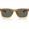 Costa Del Mar Tybee 55mm Polarized Rectangular Sunglasses In Gold