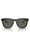 Costa Del Mar Ulu 56mm Square Sunglasses In Black/gray