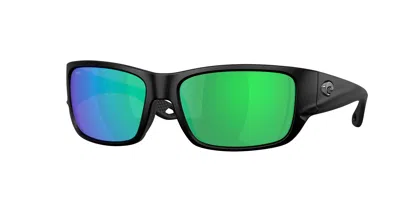 Costa Del Mar Unisex 56 Mm Matte Black Sunglasses