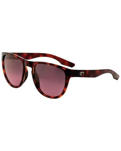 Costa Del Mar Unisex Irie 55mm Sunglasses In Red