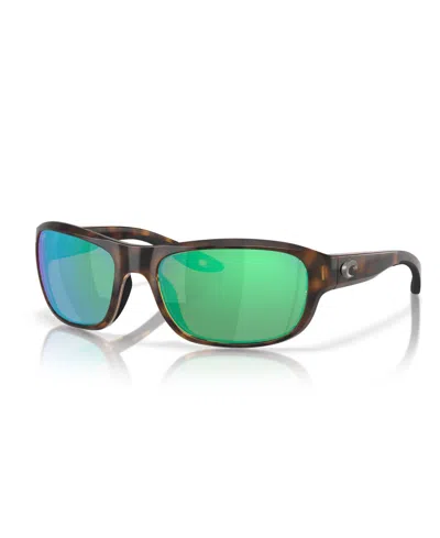 Costa Del Mar Unisex Polarized Sunglasses, Clipperton 6s9119 In Tortoise