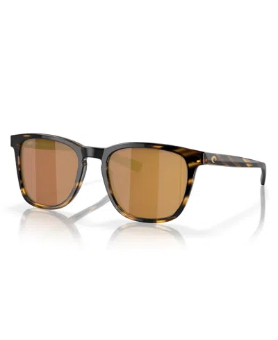 Costa Del Mar Unisex Polarized Sunglasses, Sullivan In Tortoise