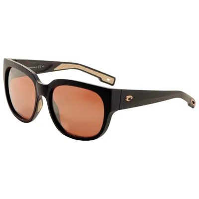 Costa Del Mar Waterwoman Women's Sunglasses In Black