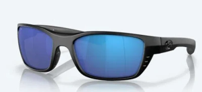 Pre-owned Costa Del Mar , Whitetip 01 Blackout 580g Blue Mirror - 56583