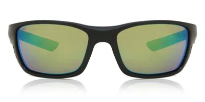 Costa Del Mar Whitetip Polarized 905605 Men's Sunglasses Black Size 58