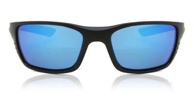 Costa Del Mar Whitetip Polarized 905611 Men's Sunglasses Black Size 58