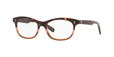 Costa Del Mar Women's 48mm Tortoise Sunrise Opticals In Multi