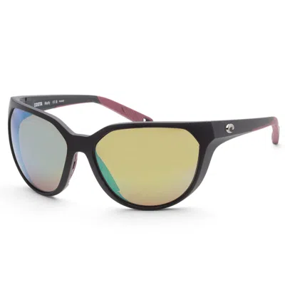 Costa Del Mar Women's 58mm Matte Black Sunglasses