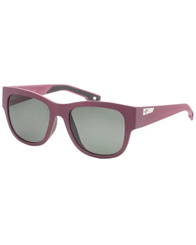 Costa Del Mar Women's 6s9084 55mm Polarized Sunglasses In Purple