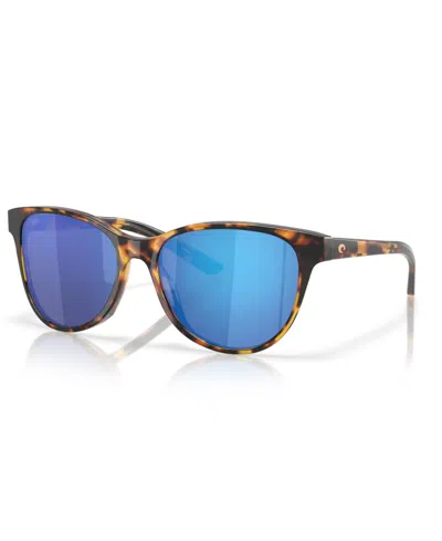Costa Del Mar Women's Catherine Polarized Sunglasses, 6s2012 In Tortoise