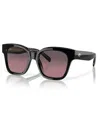 Costa Del Mar 54mm Polarized Square Sunglasses In Black