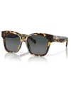 Costa Del Mar 54mm Polarized Square Sunglasses In Tortoise