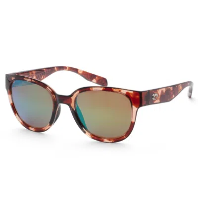 Costa Del Mar Women's Salina 53mm Sunglasses In Brown