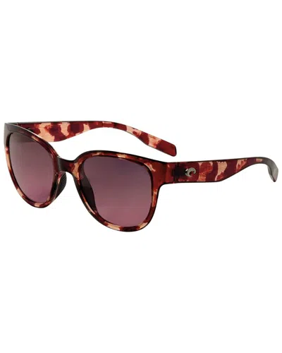 Costa Del Mar Women's Salina 53mm Sunglasses In Orange