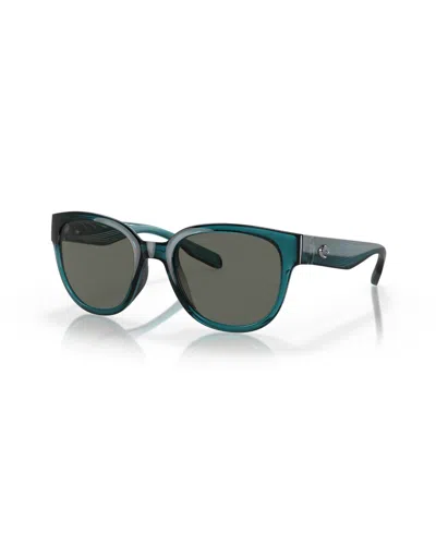 Costa Del Mar Women's Salina Polarized Sunglasses, 6s9051 In Yellow
