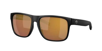 Costa Man Sunglass 6s9013 Spearo Xl In Gold Mirror