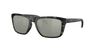Costa Man Sunglass 6s9107 Mainsail In Gray Silver Mirror