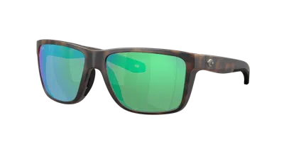 Costa Man Sunglass 6s9120 Broadbill Ii In Green Mirror
