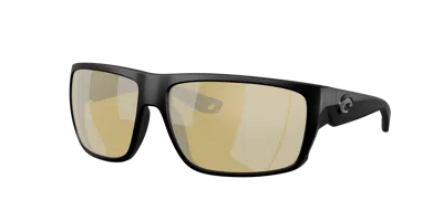 Costa Man Sunglass 6s9129 Fly Line In Sunrise Silver Mirror
