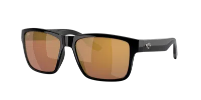 Costa Man Sunglass 6s9050 Paunch Xl In Gold Mirror