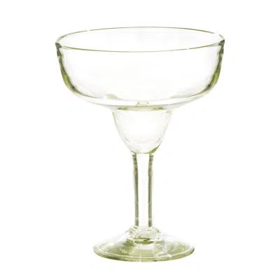 Costa Nova Acapulco 15oz. Handmade Margarita Glass Set In Green