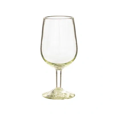 Costa Nova Acapulco 19oz. Handmade Red Wine Glass Set In Green