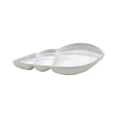 Costa Nova Aparte White 15.98" Appetizer Plate