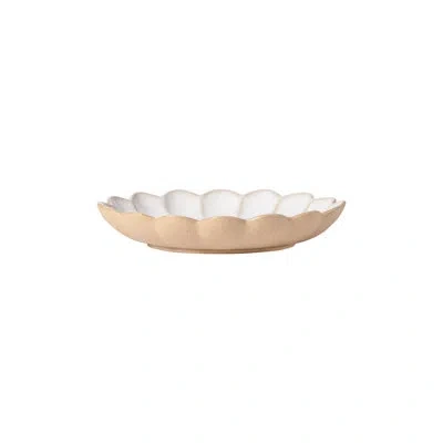 Costa Nova Appetizer Plate Marrakesh In Sable White