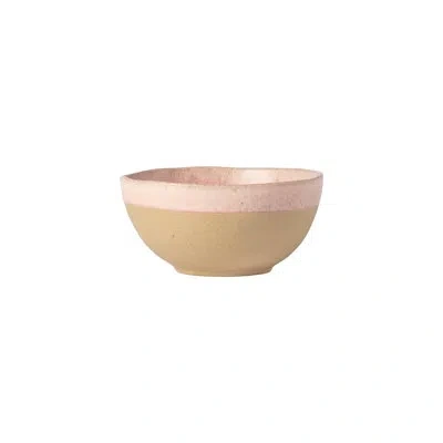 Costa Nova Arenito 22.63oz. Handmade Stoneware Cereal Bowl In Mauve Rose