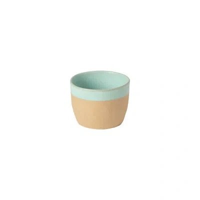 Costa Nova Arenito Handmade Ceramic Coffee Cup In Aqua