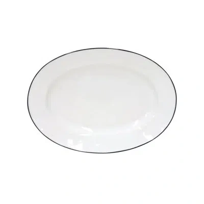 Costa Nova Beja Oval Platter In Blue