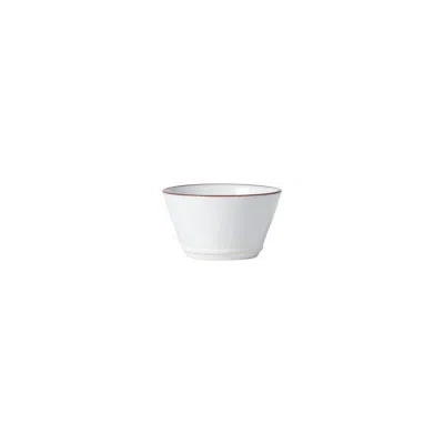 Costa Nova Beja Stoneware 6 Piece Ramekin / Soufflé Dish Bakeware Set In White;red
