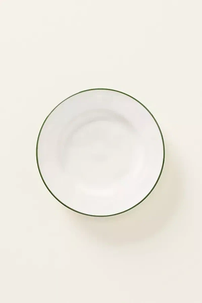 Costa Nova Beja Stoneware Appetizer Plates, Set Of 4 In White