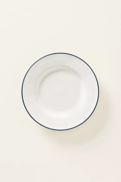 Costa Nova Beja Stoneware Appetizer Plates, Set Of 4 In White