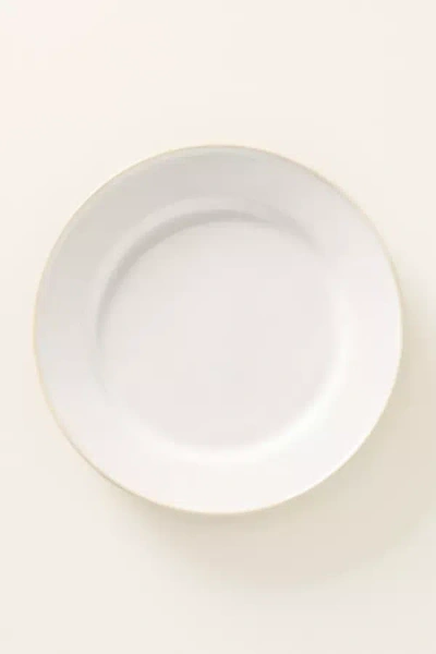 Costa Nova Beja Stoneware Dinner Plates, Set Of 4 In White