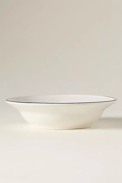 Costa Nova Beja Stoneware Soup/pasta Plate, Set Of 4 In Green
