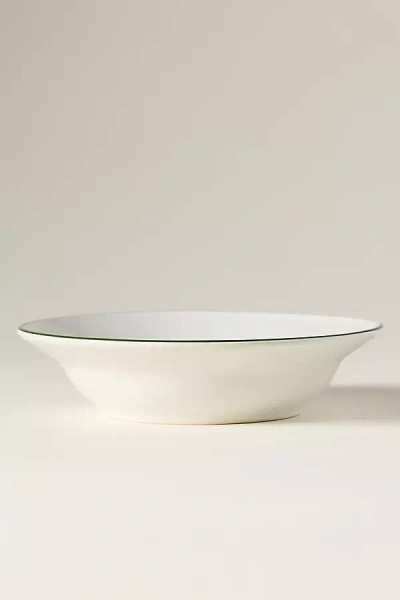 Costa Nova Beja Stoneware Soup/pasta Plate, Set Of 4 In Green