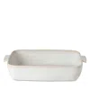 Costa Nova Brisa Blanca 16 Rectangular Baker In White