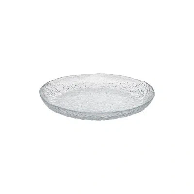 Costa Nova Brisa Glass Salad Plates, Clear