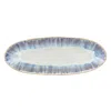 Costa Nova Brisa Oval Platter In Pastel Blue